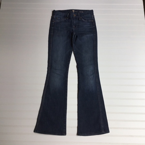 7 For All Mankind ‘A’ Pocket Bootcut Jeans EUC 25 - Picture 5 of 8